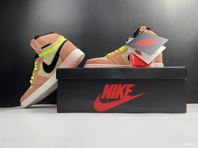 820 CW6576- Jordan Peach 1 Switch Air High HighQuality 0622